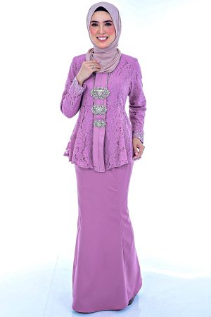 Kebaya Teja Dusty Purple