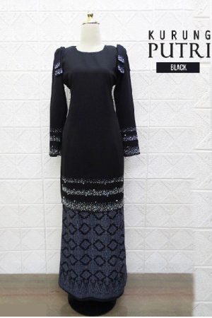 Kurung Putri Black