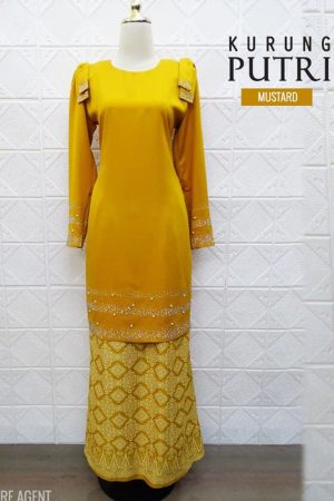 Kurung Putri Mustard