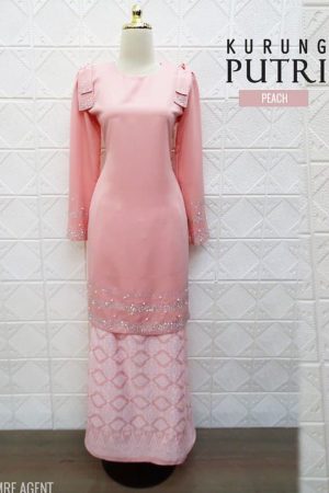 Kurung Putri Peach