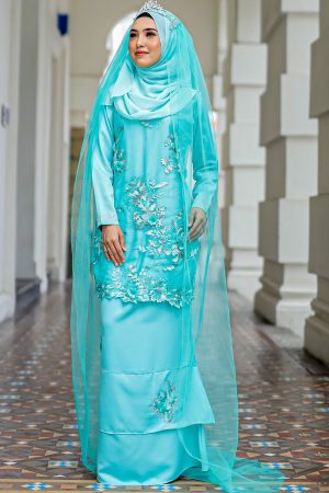 Kurung Zayyan Mint Green