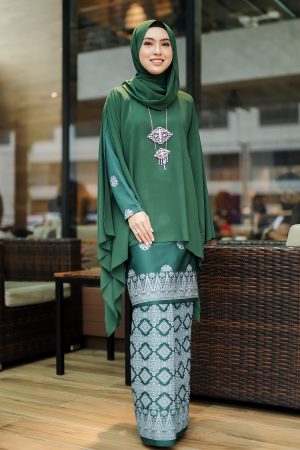 Kurung Permaisuri Emerald Green