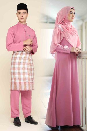 Set Couple Diyana Dusty Pink