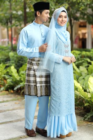 Set Couple Heliza Baby Blue