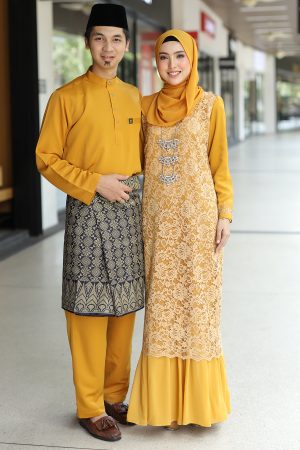 Set Couple Heliza Mustard