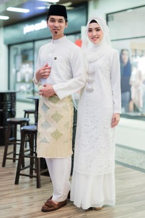 Set Couple Heliza Off White