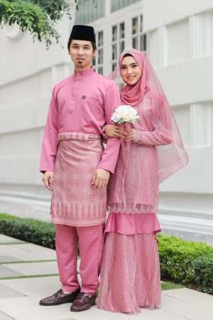 Set Couple Natasya Dusty Pink