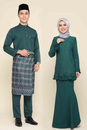 Set Couple Nayra Emerald Green