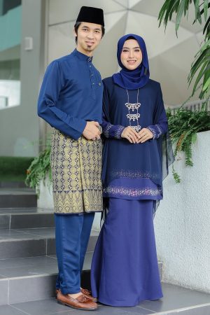 Set Couple Ratu Navy Blue