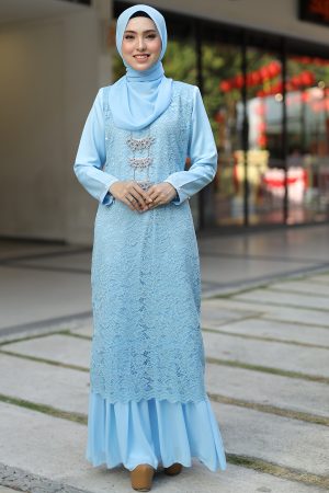 Dress Heliza Baby Blue