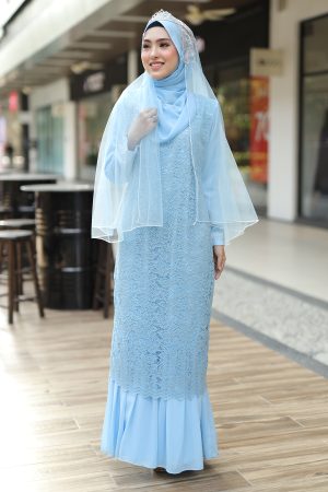 Dress Heliza Baby Blue