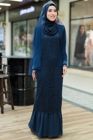 Dress Heliza Navy Blue