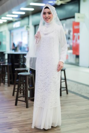 Dress Heliza Off White