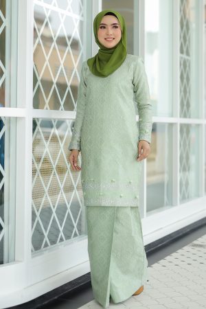 Kurung Songket Original Green