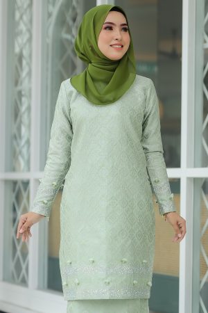 Kurung Songket Original Green