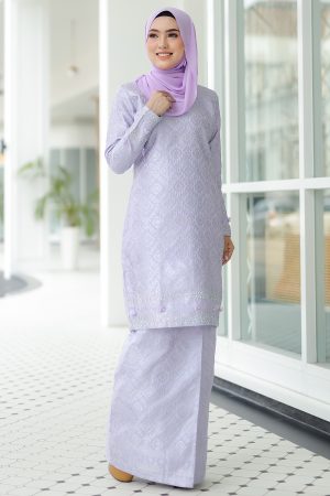 Kurung Songket Original Purple