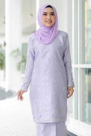 Kurung Songket Original Purple