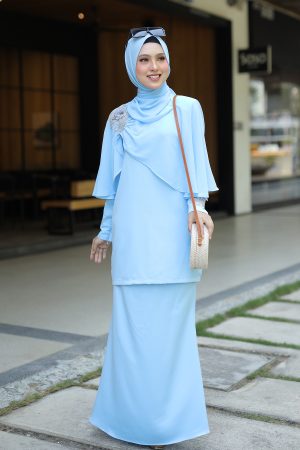 Kurung Aaira Baby Blue