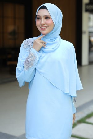 Kurung Aaira Baby Blue