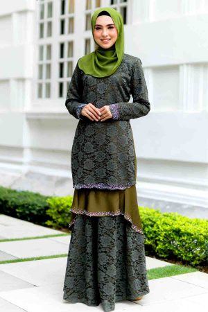 Set Couple Qayra Olive Green