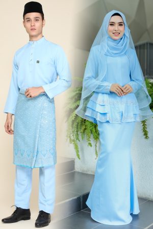 Set Couple Safiera Baby Blue