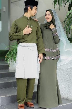 Set Couple Safiera Olive Green