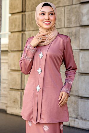 Kebaya Sareema Rose Gold