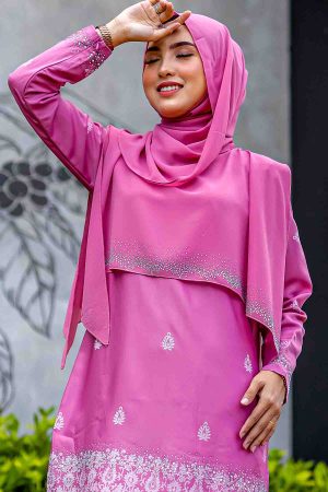 Cape Raudhah Dusty Pink