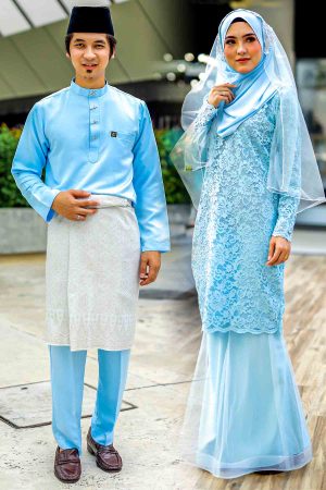 Set Couple Deena Baby Blue