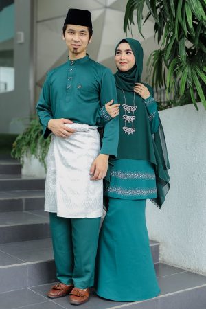 Set Couple Ratu Emerald Green