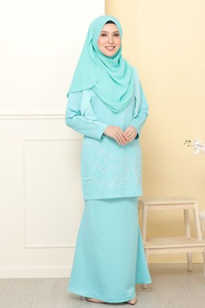 Kurung Airis Mint Green