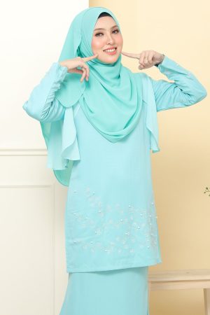 Kurung Airis Mint Green