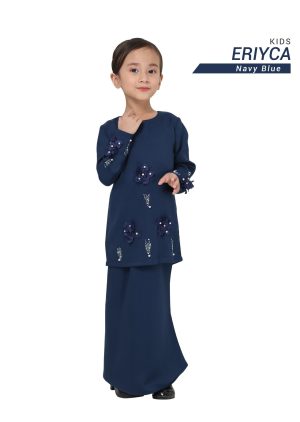 Kurung Eriyca Kids Navy Blue