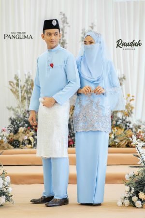 Couple Raudah Baby Blue (6 ITEM)