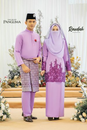 Couple Raudah Lilac (6 ITEM)