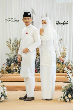 Couple Raudah Off White (6 ITEM)