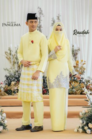 Couple Raudah Soft Yellow (6 ITEM)