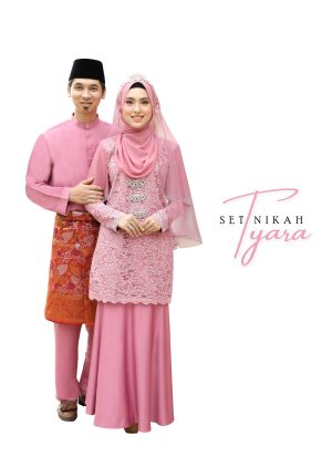 Set Couple Tyara Dusty Pink – PLATINUM