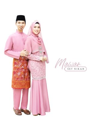 Set Couple Mawar Dusty Pink – PLATINUM