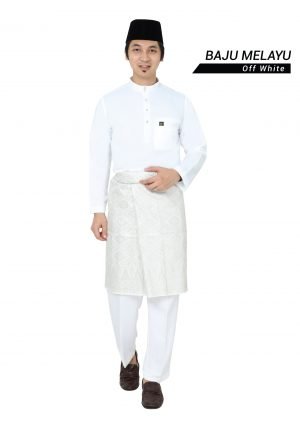 Set- Baju Melayu Al-Habib Off White