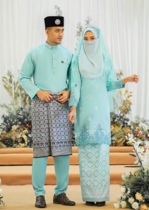 Set Couple Walinong Sari Mint Green – TITANIUM