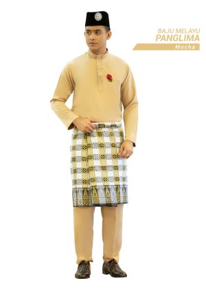 Set- Baju Melayu Panglima Mocha