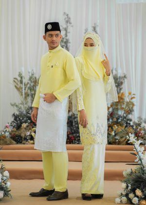 Set Couple Walinong Sari Yellow – PLATINUM