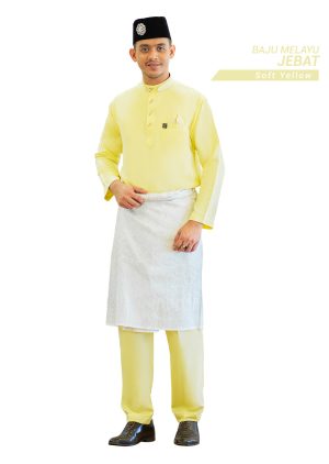 Set- Baju Melayu Jebat Yellow