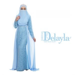 Set Dress Delayla Baby Blue (6 ITEM)