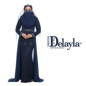 Set Dress Delayla Navy Blue (6 ITEM)
