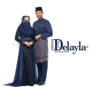 Set Couple Delayla Premium Navy Blue – DIAMOND