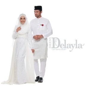 Set Couple Delayla Premium Delayla Off White  – TITANIUM