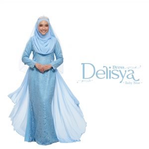Dress Delisya Baby Blue