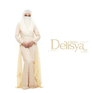 Set Dress Delisya Cream (6 ITEM)